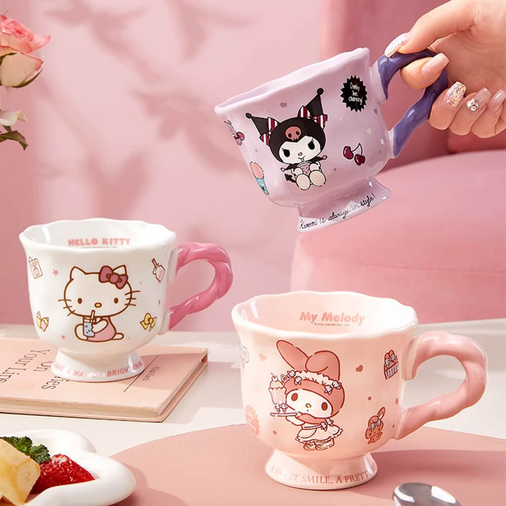 Hello Kitty Porcelain Tea Set Sanrio Hello Kitty 16 Piece