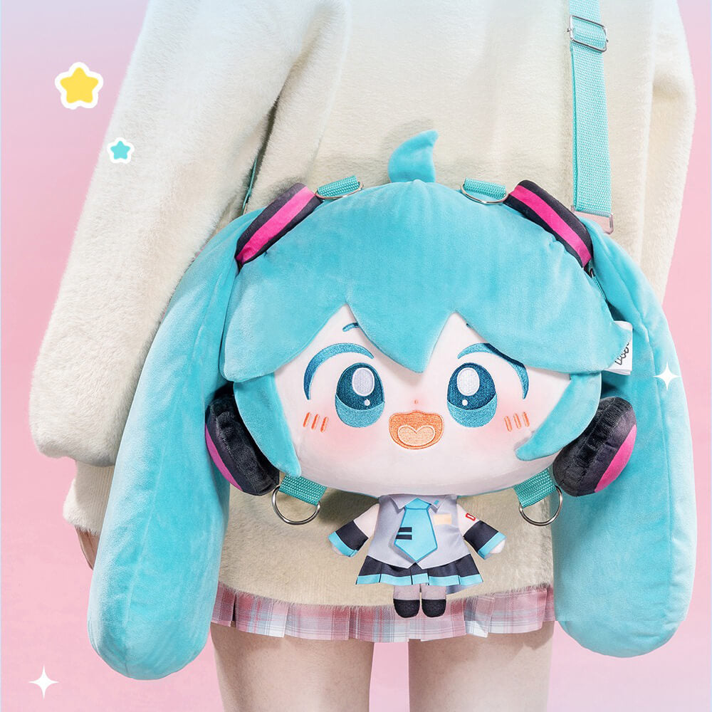 ✽ MIKU ✽ ヌビバッグ フリル ヌビトートバッグ A4 Chibi Hatsune