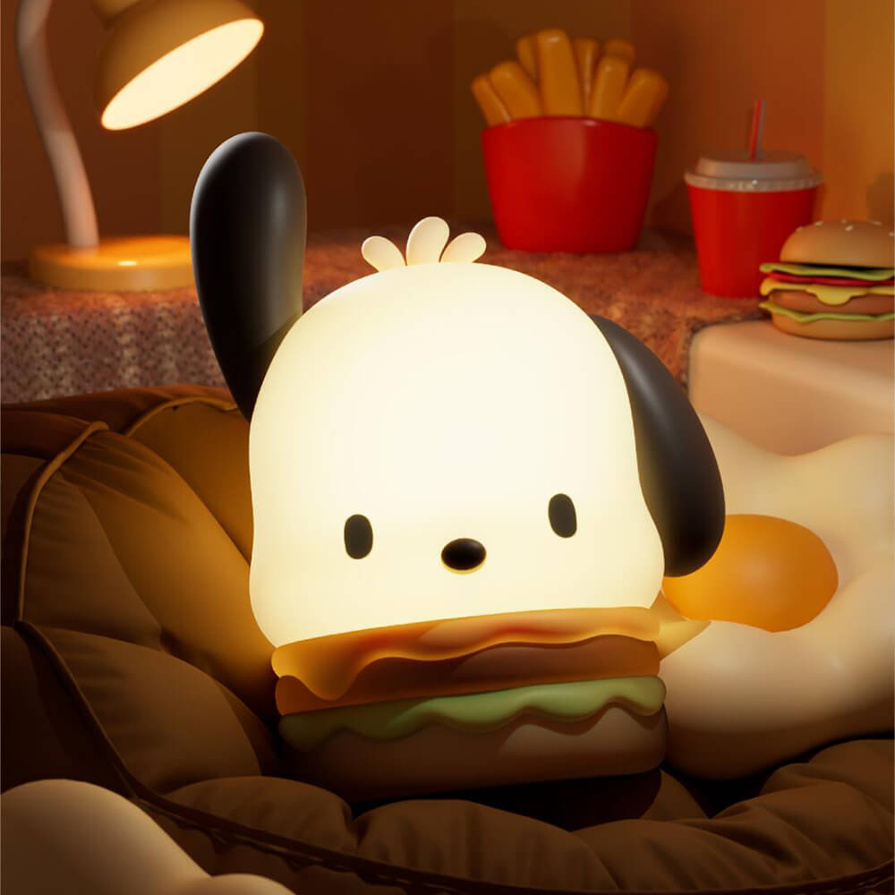 Pochacco Hamburger Silicone Tap Night Light – KawaiiEnvy