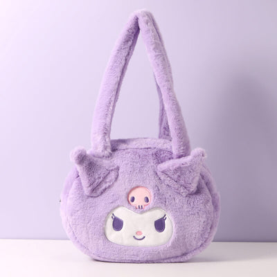 sanrio-licensed-kuromi-round-3d-face-plushie-handbag-purple