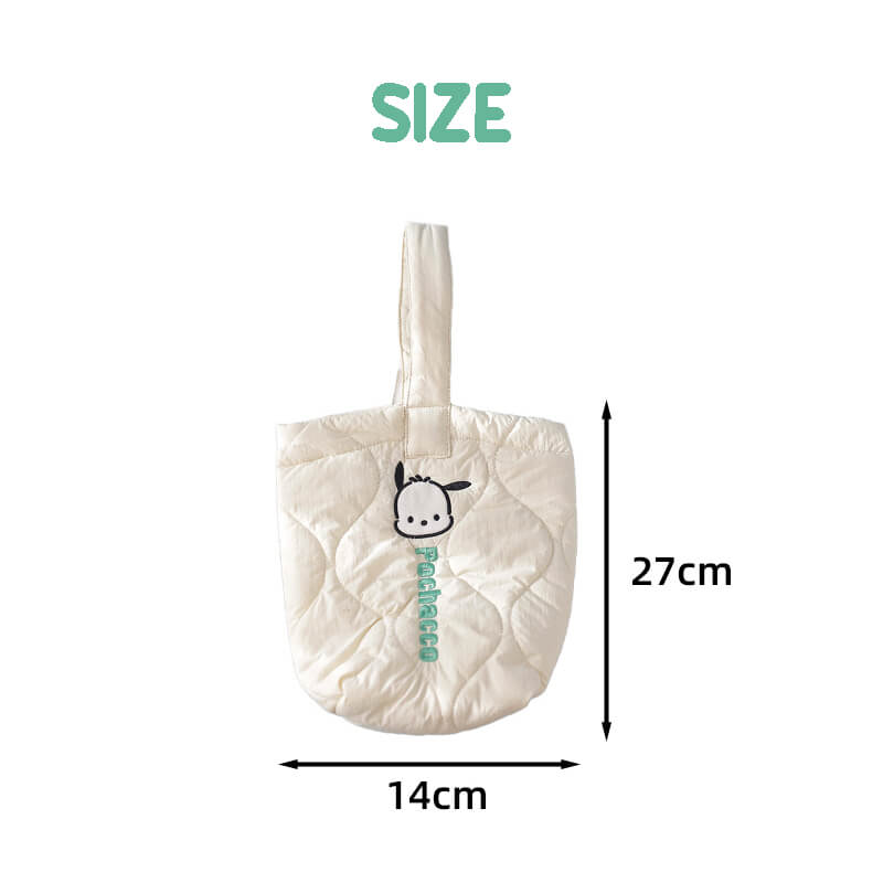 size-of-pochacco-embroidery-bucket-bag