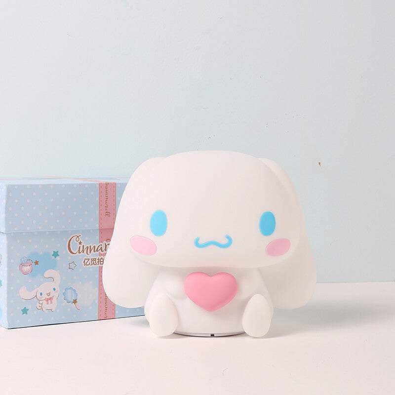 Sanrio Cinnamoroll Bedside Lamp Soft Silicone Pat Night Light Eye