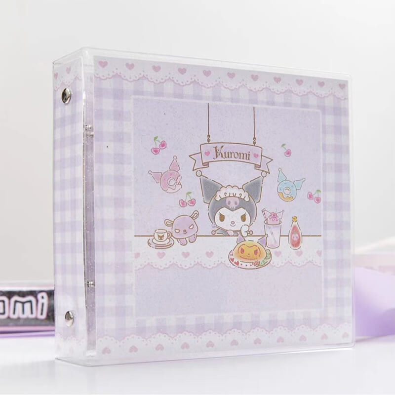Lolita Maid Kuromi 2-Ring Binder Photocard Collect Book KawaiiEnvy Lolita Maid Kuromi 2-Ring Binder Photocard Collect Book KawaiiEnvy