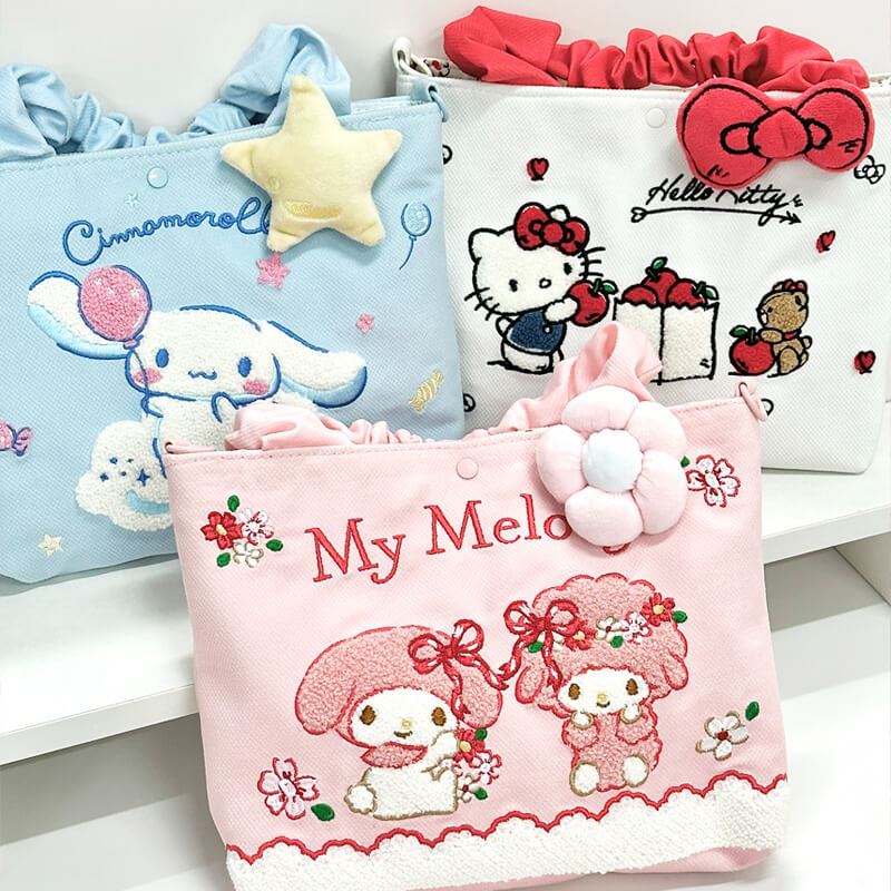 2023-sanrio-authorized-kawaii-hello-kitty-my-melody-cinnamoroll-towel-embroidery-tote-bags