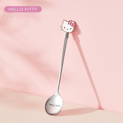 2024-New-Release-Long-Handle-Hello-Kitty-Die-Cut-Face-Stainless-Steel-Spoon