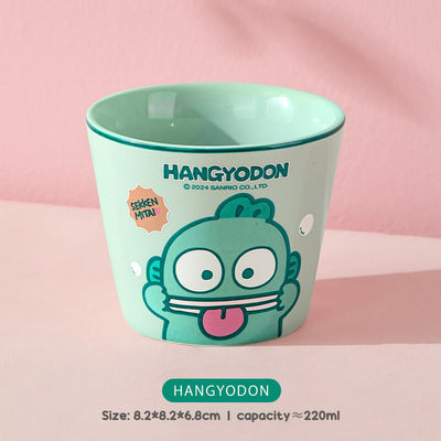 2024-Sanrio-License-Green-Hangyodon-Ceramic-Tea-Cup-220ML