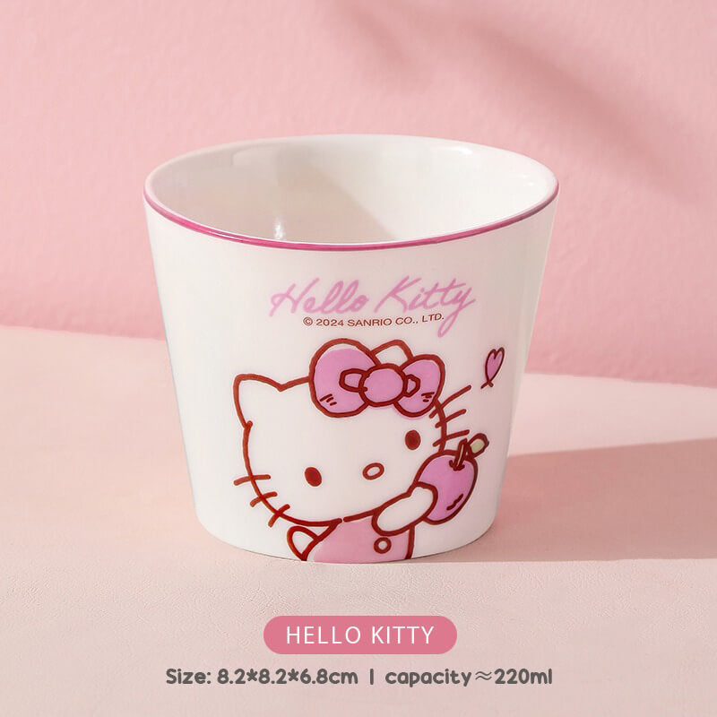 2024-Sanrio-License-White-Hello-Kitty-Ceramic-Tea-Cup-220ML