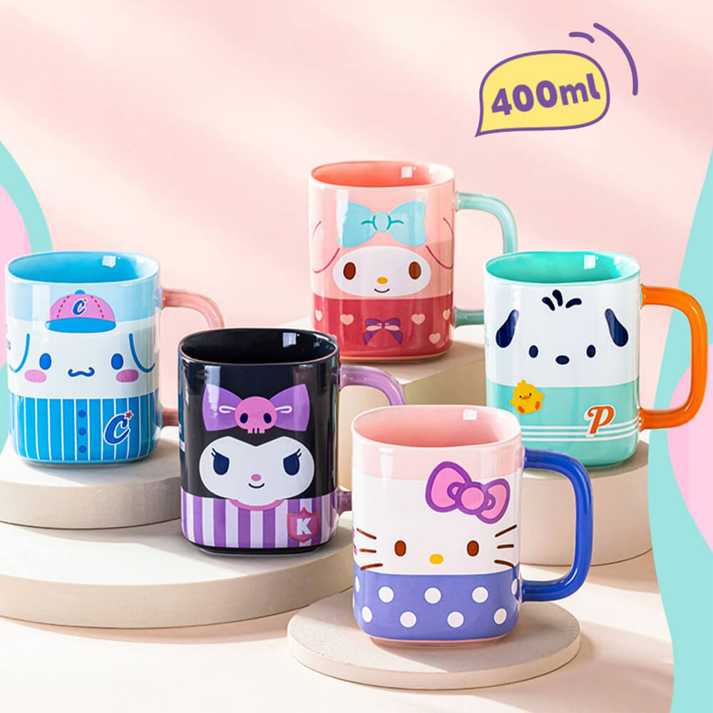 2024-Sanrio-New-Release-Cute-Square-Ceramic-Mugs-400ML