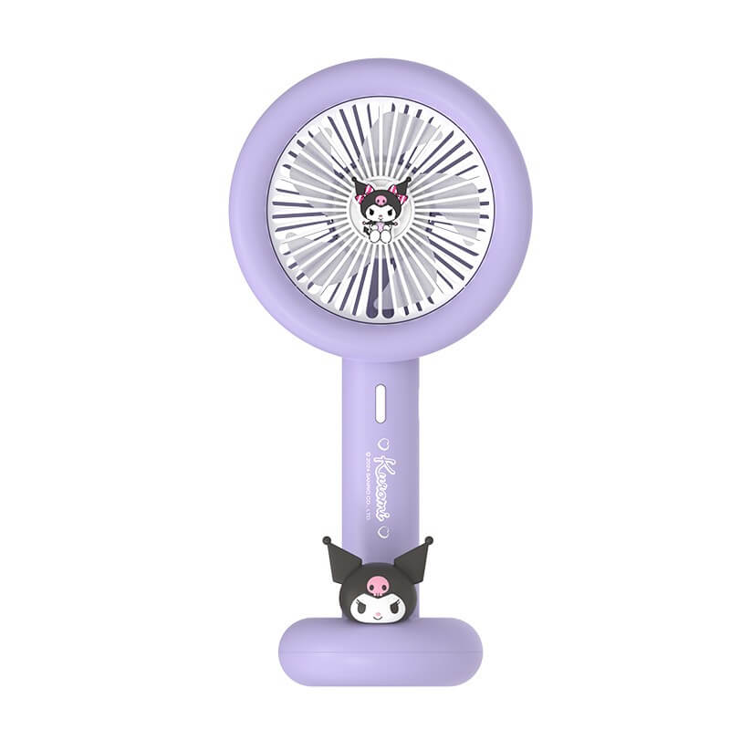 2024-new-sanrio-authorized-kuromi-portable-handheld-fan-purple