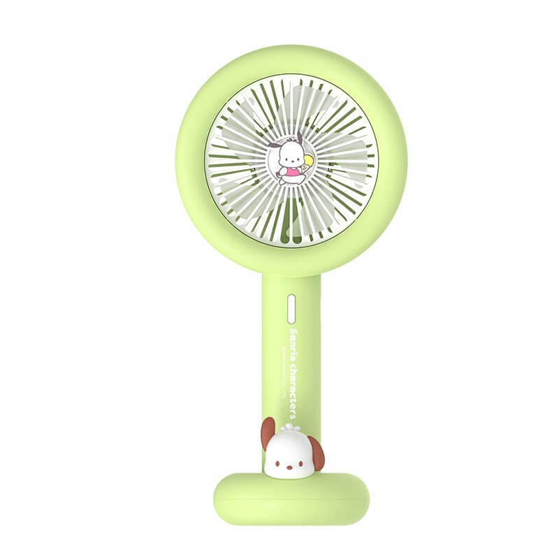 2024-new-sanrio-authorized-pochacco-portable-handheld-fan-green