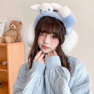 A-Kawaii-Girl-Wearing-Cinnamoroll-Fluffy-Headband