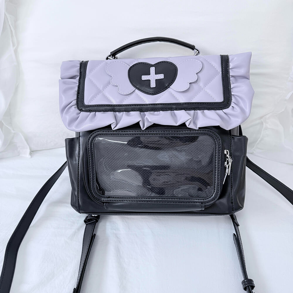 Angel-Care-Theme-Ita-Backpack-Black-Purple