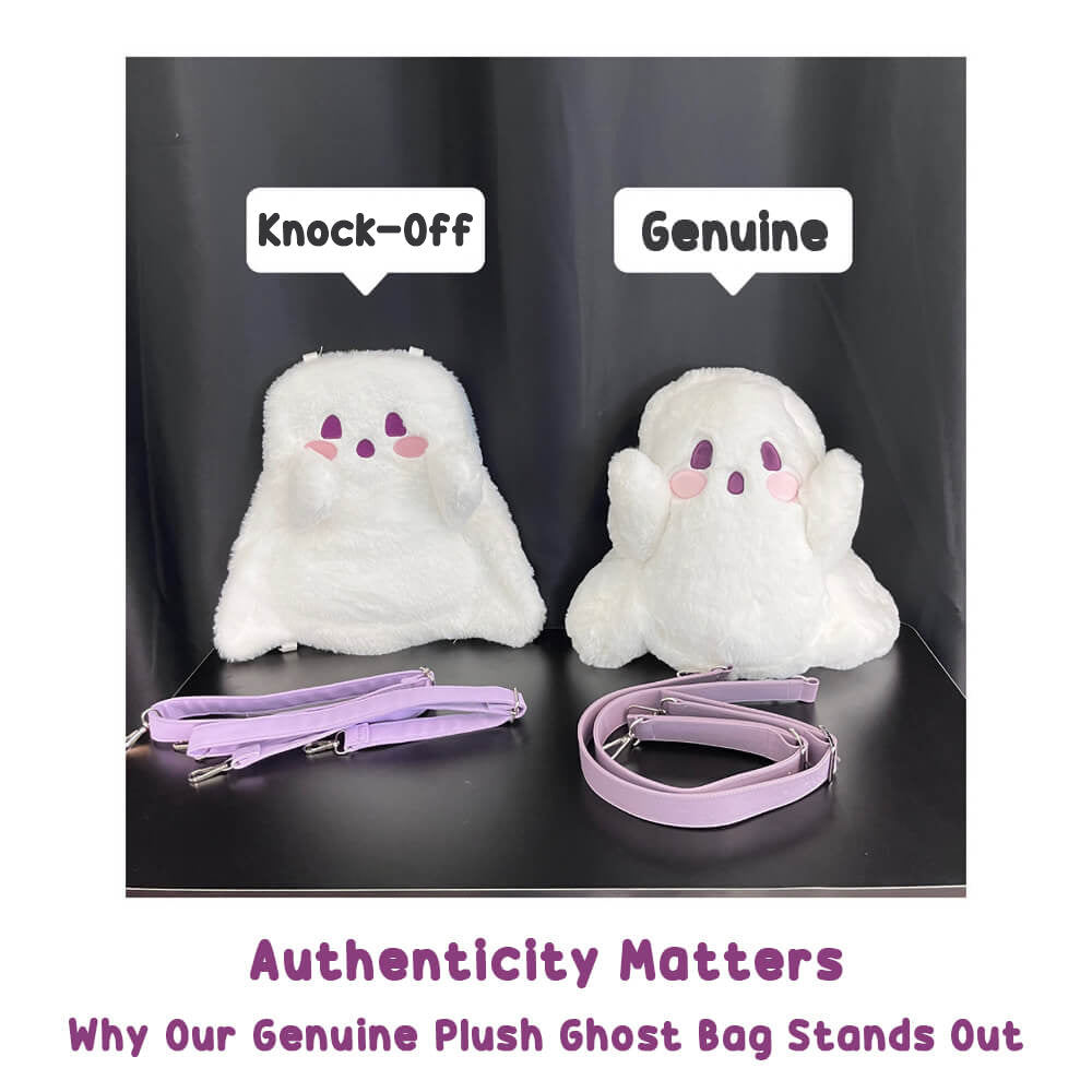 Authenticity Matters: Why Our Genuine Plush Ghost Bag Stands Out