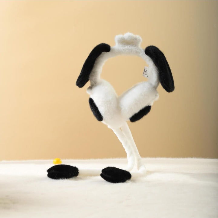 Pochacco Flap Dancing Ears Fluffy 3D Earmuffs – KawaiiEnvy