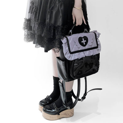 Black-Purple-Cross-Heart-Wings-Design-Cosplay-Ita-Bag