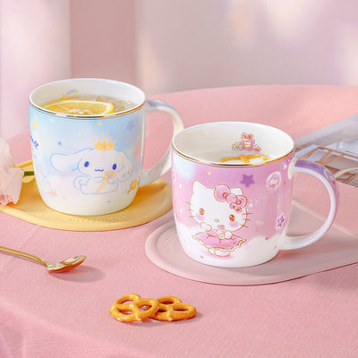 Cinnamoroll-Mug-With-Lemon-Beverage-And-Hello-Mug-With-Milk