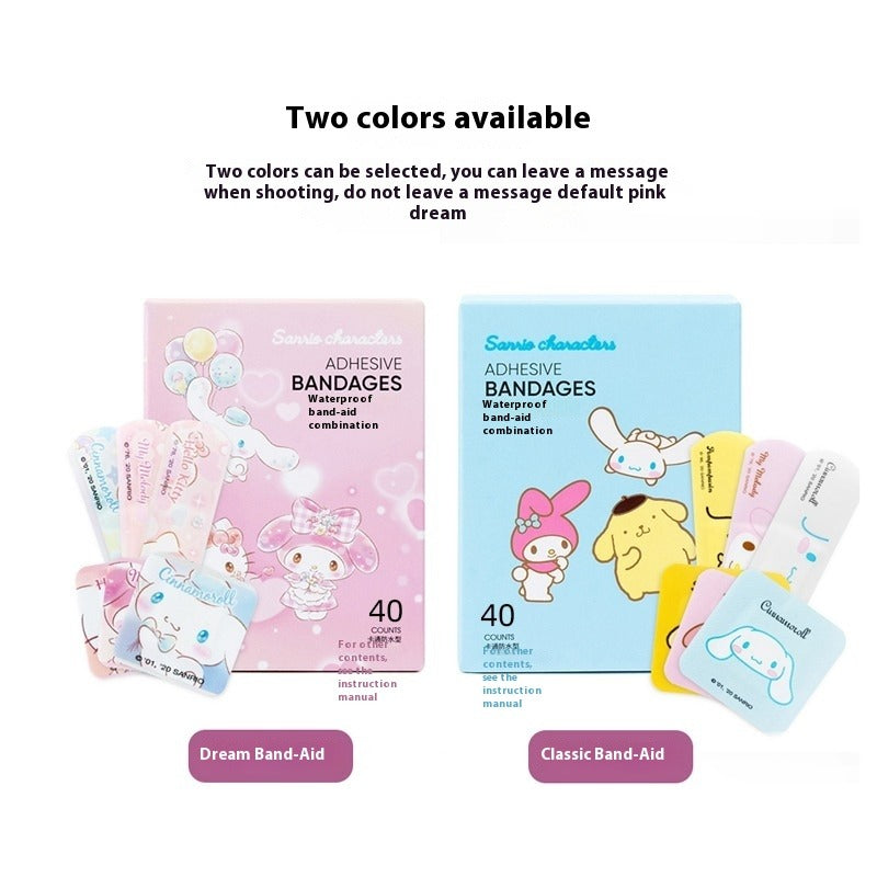 Cute-Sanrio-Waterproof-Bandages-Variety-Pack