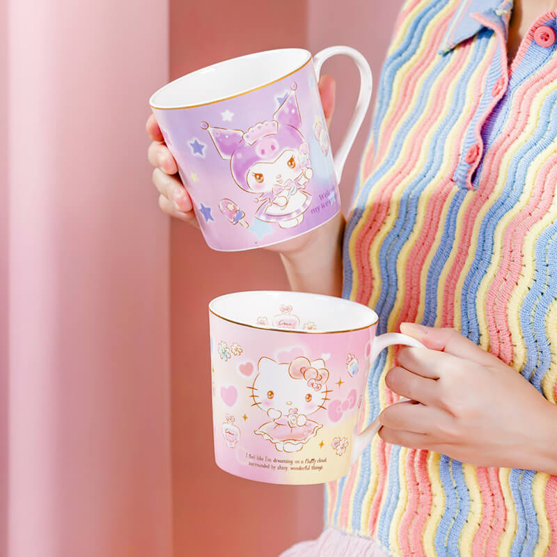 Dreamy-Kuromi-And-Hello-Kitty-Print-Coffee-Mugs