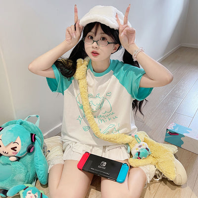 Girly-Cute-Anime-Miku-Graphic-Outfit