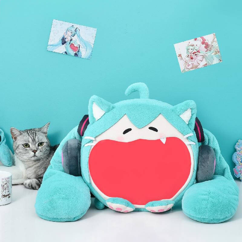 kawaiienvyofficial Hatsune Miku Cat Nyanya Plush Ita Backpack