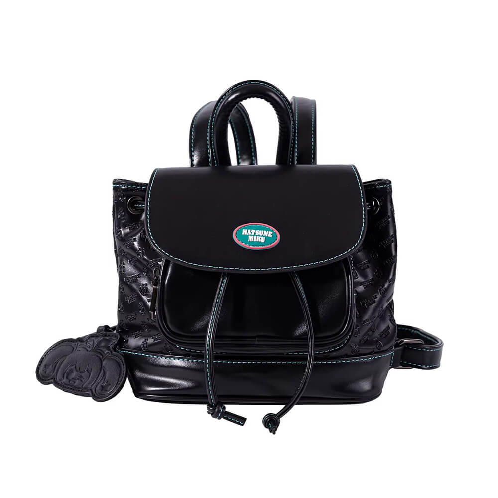 Hatsune Miku Y2K Apple Mini Backpack cosmic Black