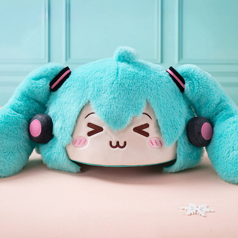 Hatsune Miku Plush Winter Set - Hat Gloves Earmuffs – KawaiiEnvy