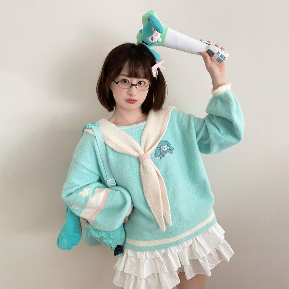 Hatsune Miku Sailor Collar Sweater