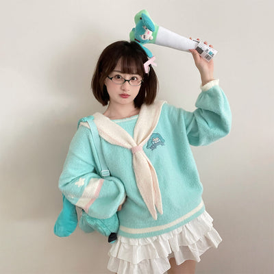 Hatsune Miku Sailor Collar Sweater