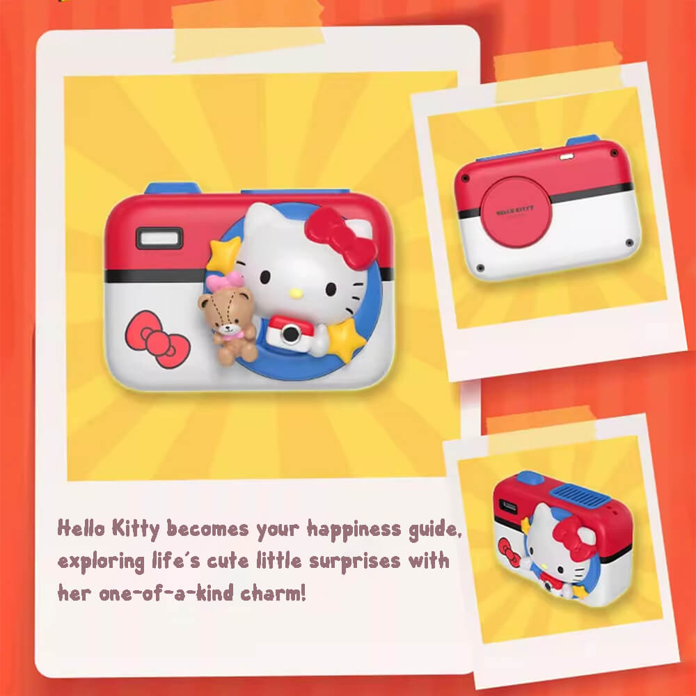 Sanrio Retro Camera Shaped Fan Blind Box