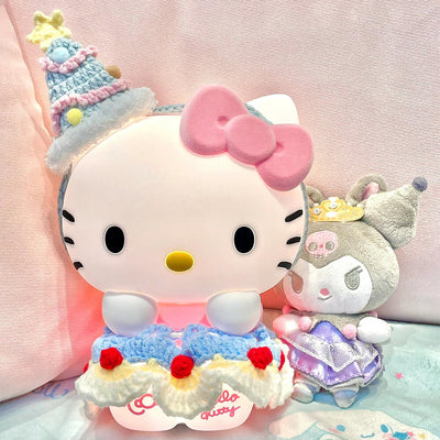 Hello-Kitty-Squishy-Ambient-Light-With-Christmas-Hat-And-Skirt-Costume