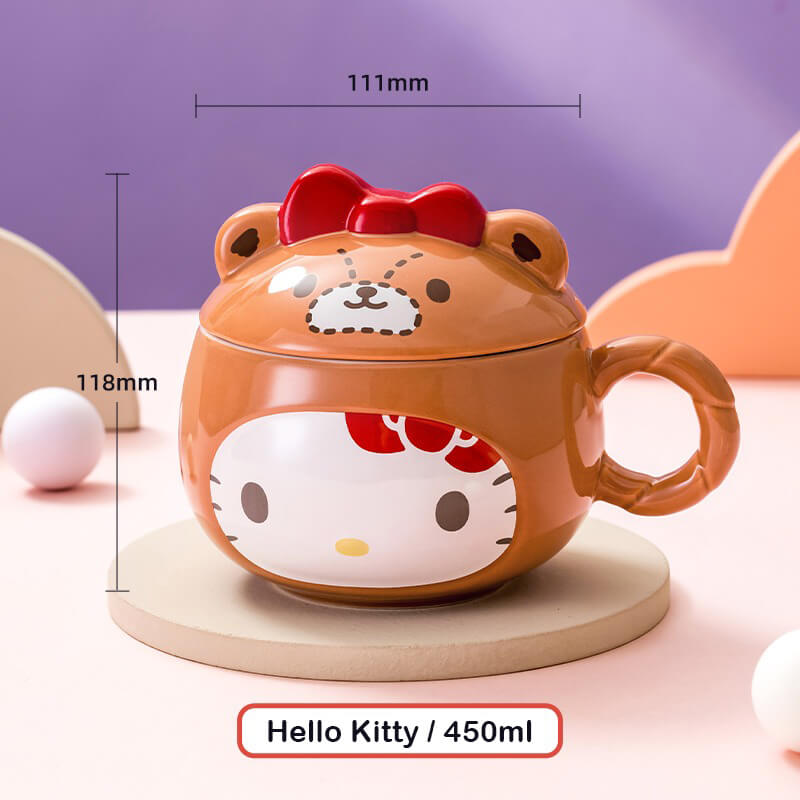 Hello-Kitty-Tiny-Chum-3D-Embossed-Ceremic-Mug-With-Lid-450ml