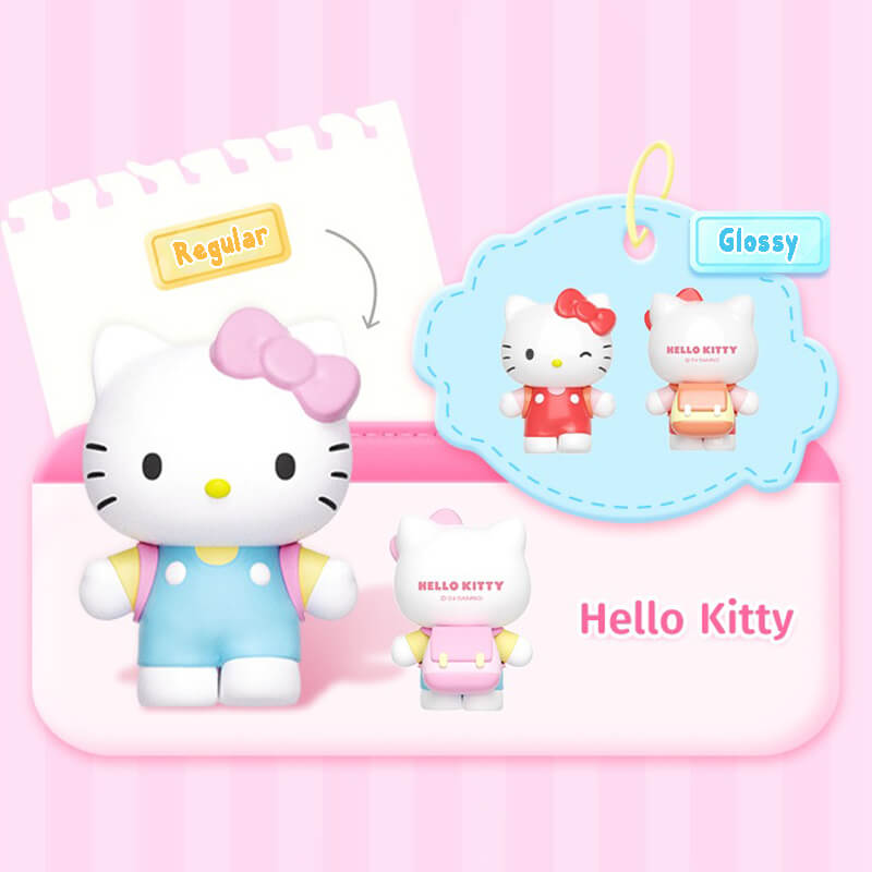 Hello-Kitty-With-Cute-Backpack-Magnetic-Mini-Figurine-Regular-and-Glossy-Versions