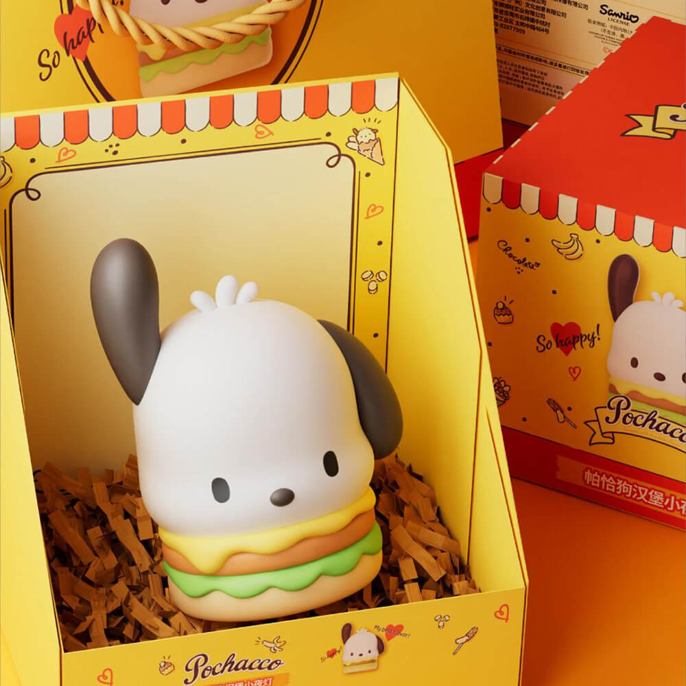 Pochacco Hamburger Silicone Tap Night Light – KawaiiEnvy