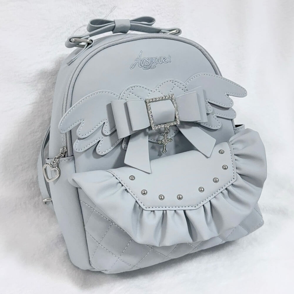 castiel wings mini backpack Jirai Kei Love Wings Backpack