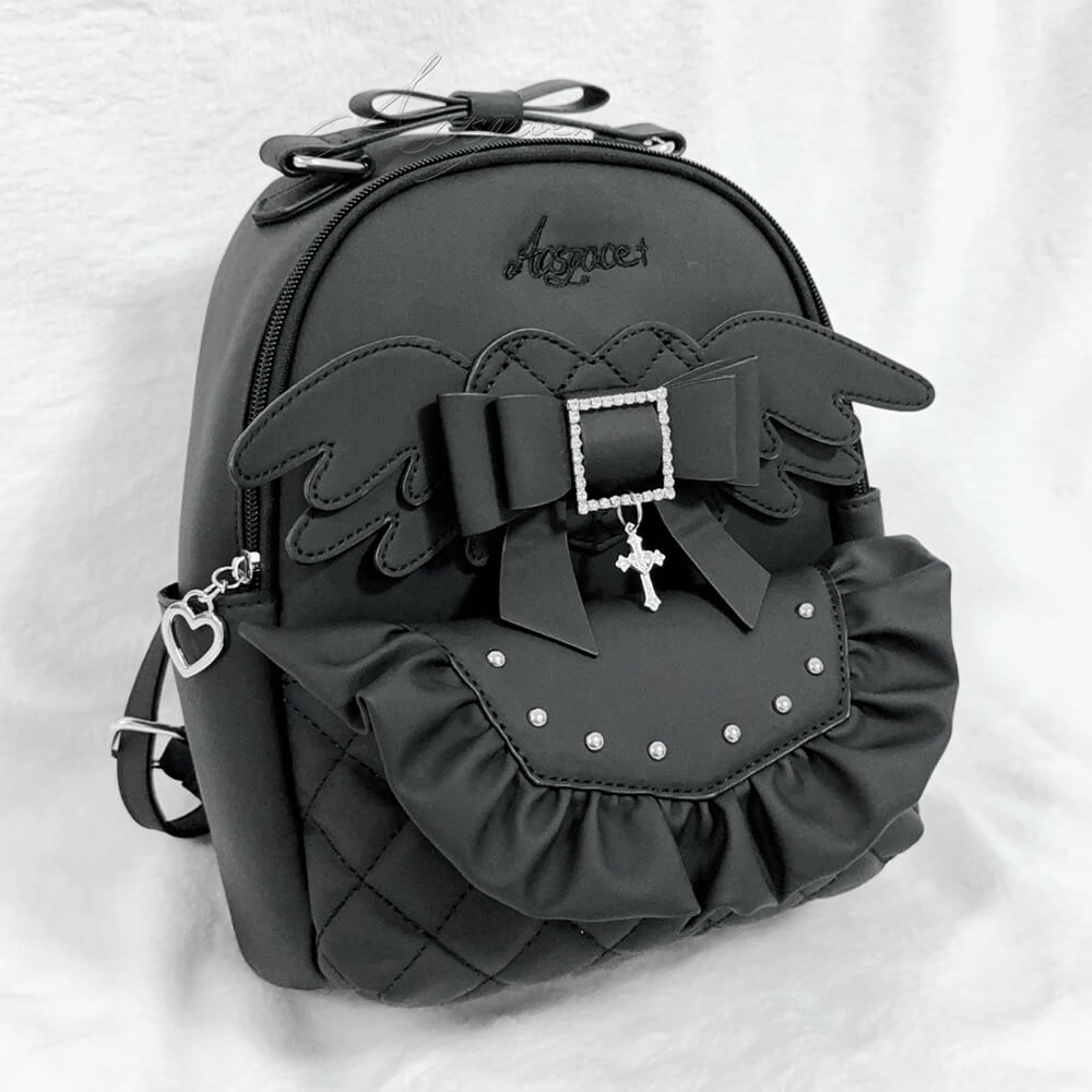 castiel wings mini backpack Jirai Kei Love Wings Backpack