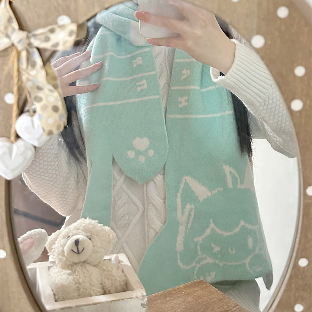 Hatsune Miku Cat Scarf