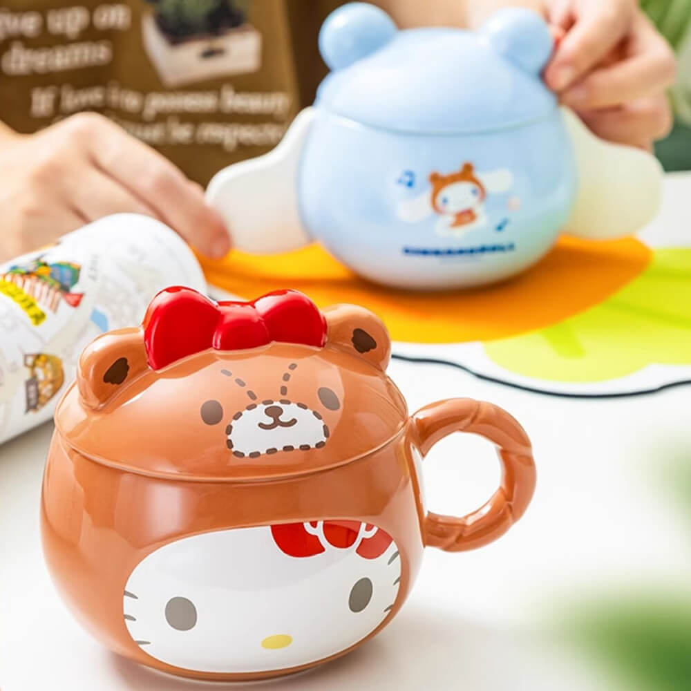 Kawaii-Cute-Hello-Kitty-And-Cinnamoroll-Ceramic-Mugs