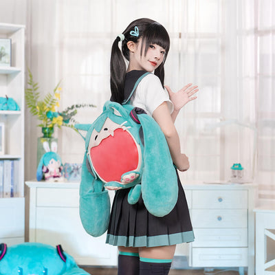 Kawaii-Girly-Hatsune-Miku-Cat-Plush-Backpack