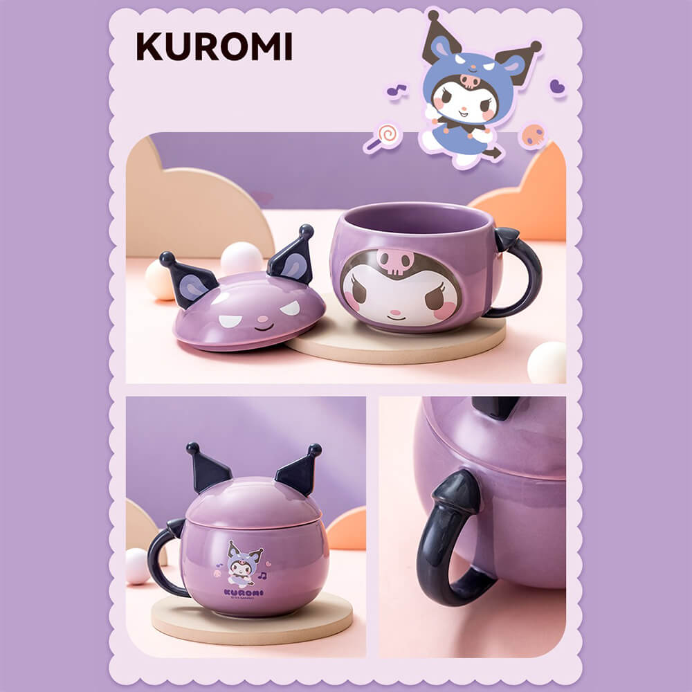 Kuromi-3D-Embossed-Ceremic-Mug-Details