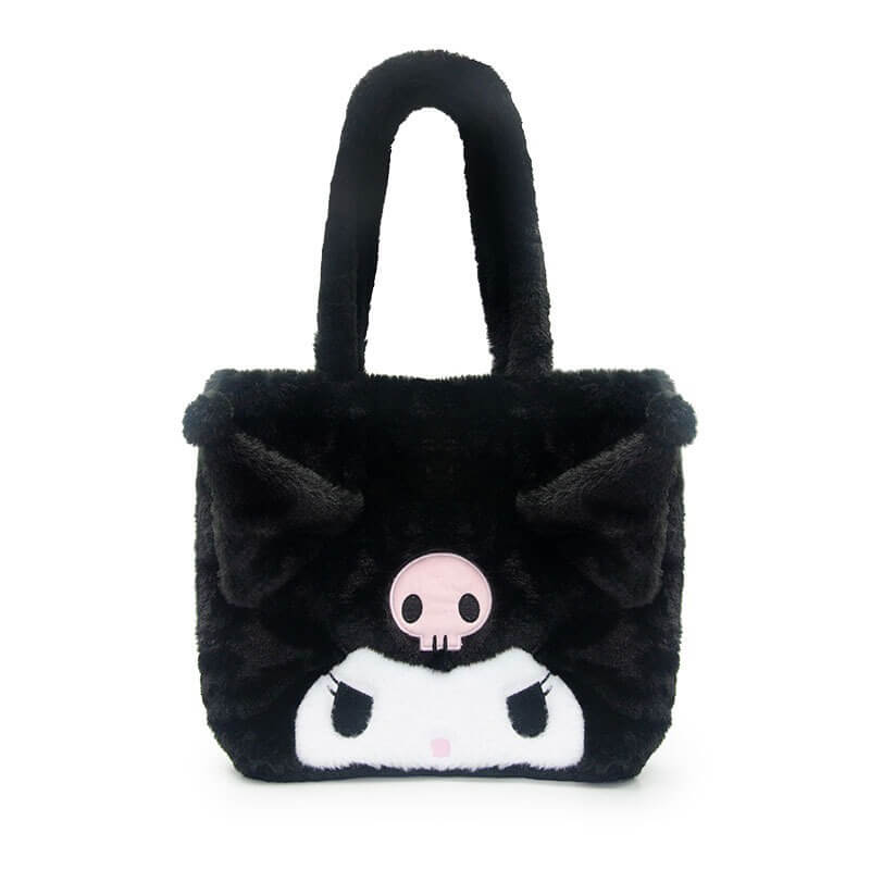 Kuromi Face Large Capacity Plushie Tote – KawaiiEnvy