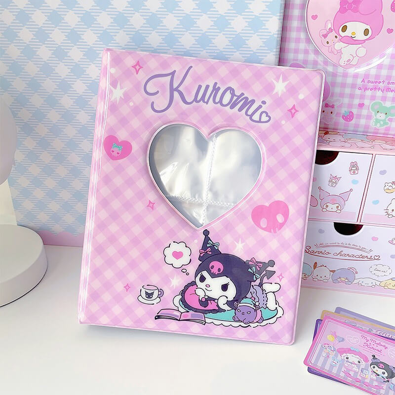 sanrio card binder Hello Kitty 3 Ring Shaker Charms Photo Card Binder Sanrio – The Curated  Store India