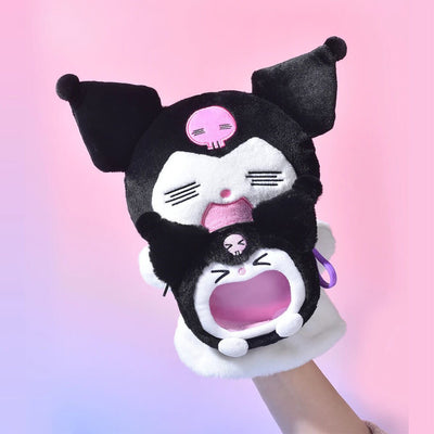 Kuromi-Plushie-Hand-Puppet-And-Kuromi-Coin-Purse