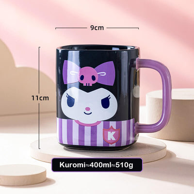 Kuromi-Square-Ceramic-Mug-400ml