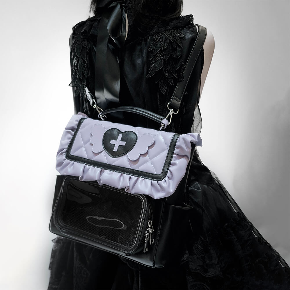 Lolita-Cosplay-Backpack-With-Transparent-Display-Layer