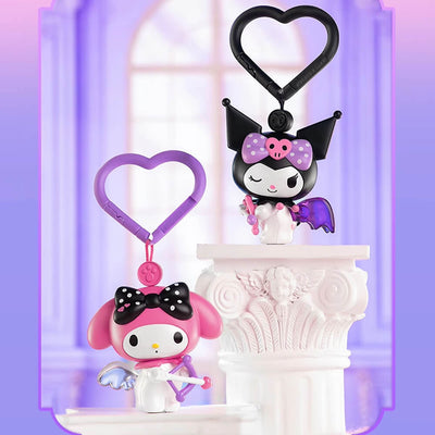 My-Melody-And-Kuromi-Love-Cupid-Figurine-Bag-Charm-With-Pull-Heart-Ring