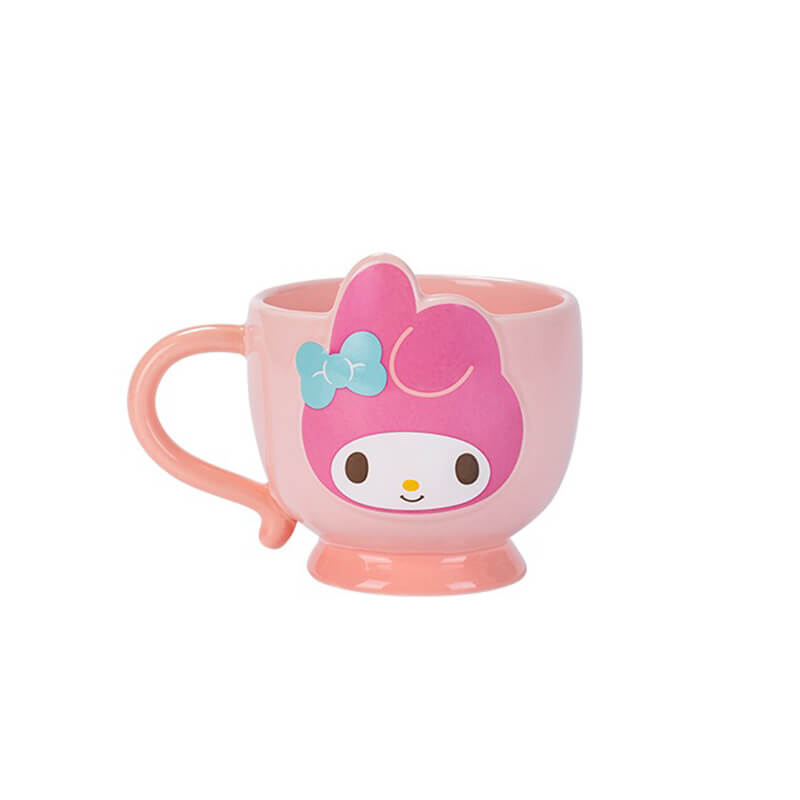 My Melody & Hello Kitty Ceramic Mug - 420ml – KawaiiEnvy