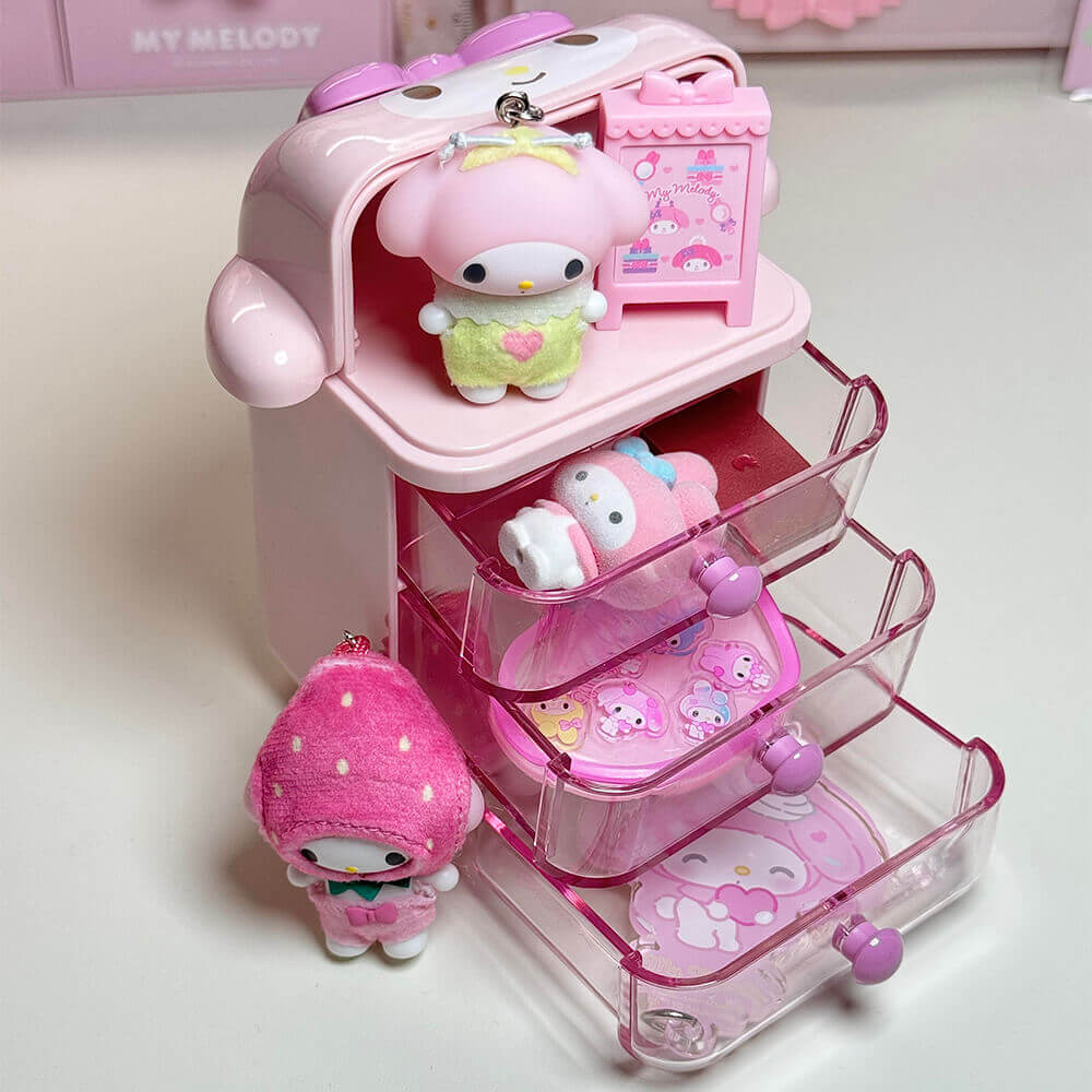 Sanrio Mini Drawer Storage Box - 5 Characters – KawaiiEnvy