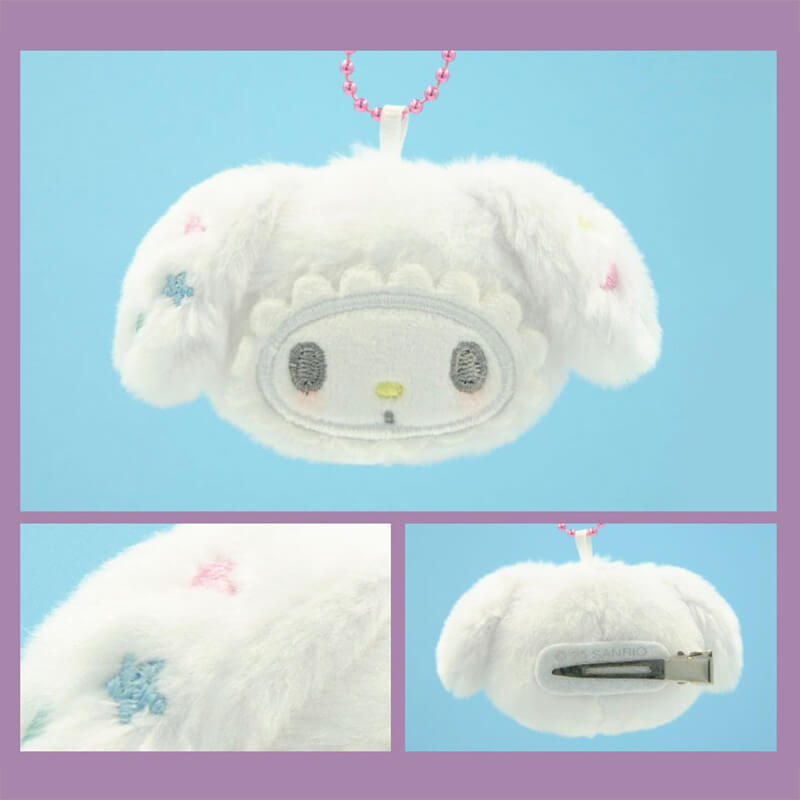 My-Melody-Plush-Hair-Clip-Ballchain-Charm-Starry-Night