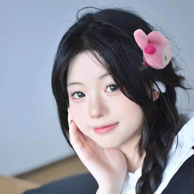 My-Melody-Plush-Hair-Clip