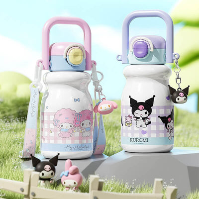 My-Melody-and-My-Sweet-Piano-Kuromi-Thermos-Milk-Cups
